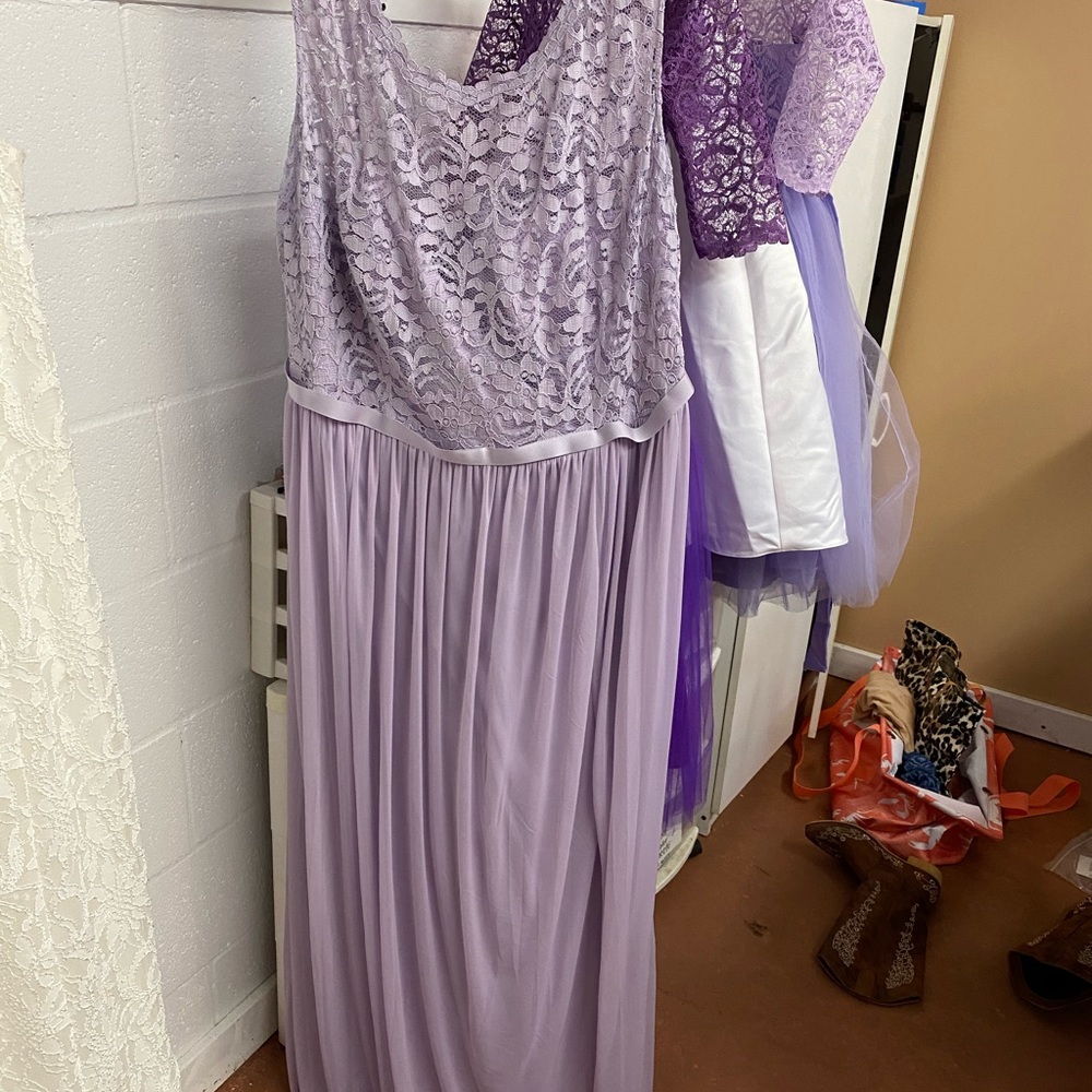 David’s Bridal Bridesmaid Dress